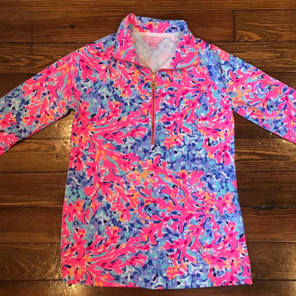 Lilly Pulitzer Coco Coral Crab Popover